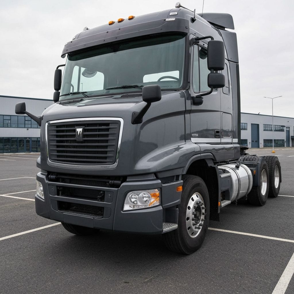 Truck with GPS Monitoring